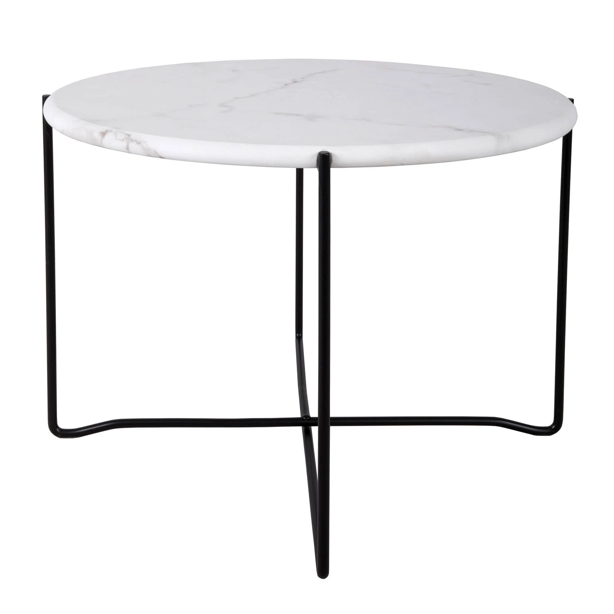 Round Coffee Table White Marble Effect | Washington Lighting and Interiors Round Coffee Table White Marble Effect | Washington Lighting and Interiors