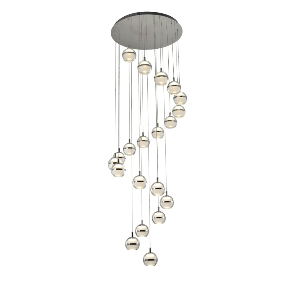 Sunrise 20 Light Led Round Pendant | Washington Lighting and Interiors Sunrise 20 Light Led Round Pendant | Washington Lighting and Interiors