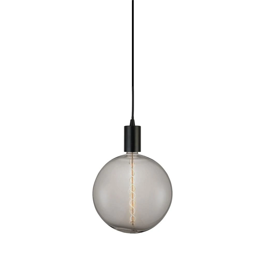 Led Spiral Filament Globe - Clear | Washington Lighting and Interiors Led Spiral Filament Globe Clear | Washington Lighting and Interiors
