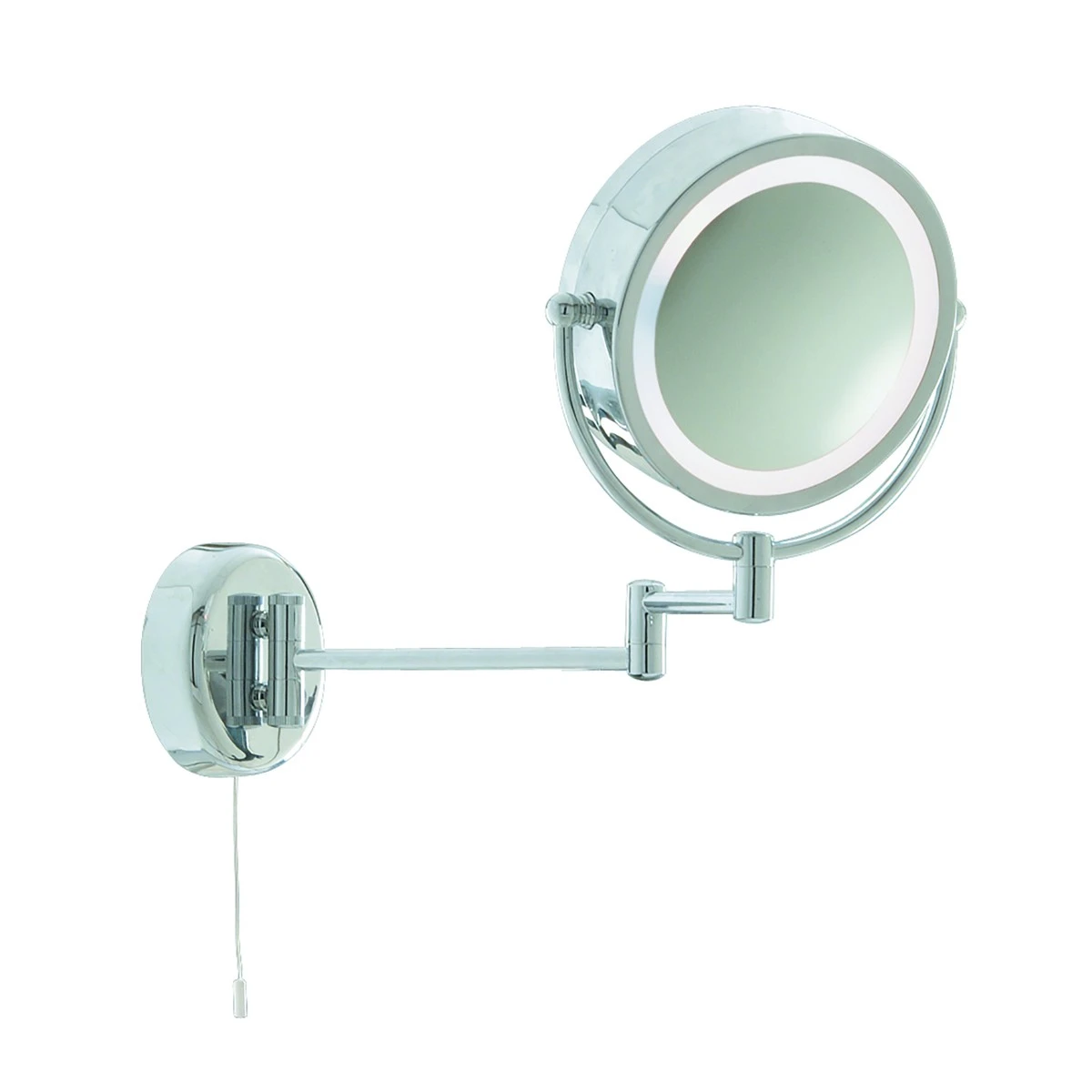 Magnifying Extendable Bathroom Mirror Light X3 Magnification | Washington Lighting and Interiors Magnifying Extendable Bathroom Mirror Light X3 Magnification | Washington Lighting and Interiors