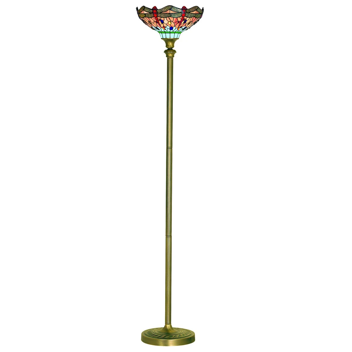 Traditional Tiffany Floor Lamp | Washington Lighting and Interiors Traditional Tiffany Floor Lamp | Washington Lighting and Interiors