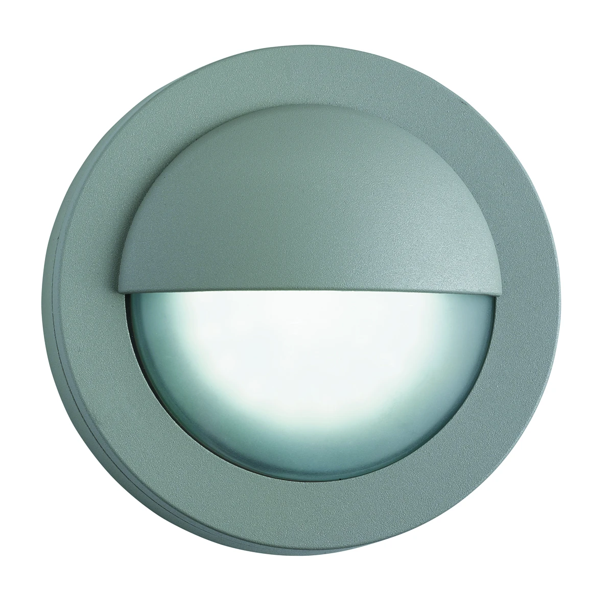 Led Outdoor Round Bulkhead Light in Grey | Washington Lighting and Interiors Led Outdoor Round Bulkhead Light in Grey | Washington Lighting and Interiors
