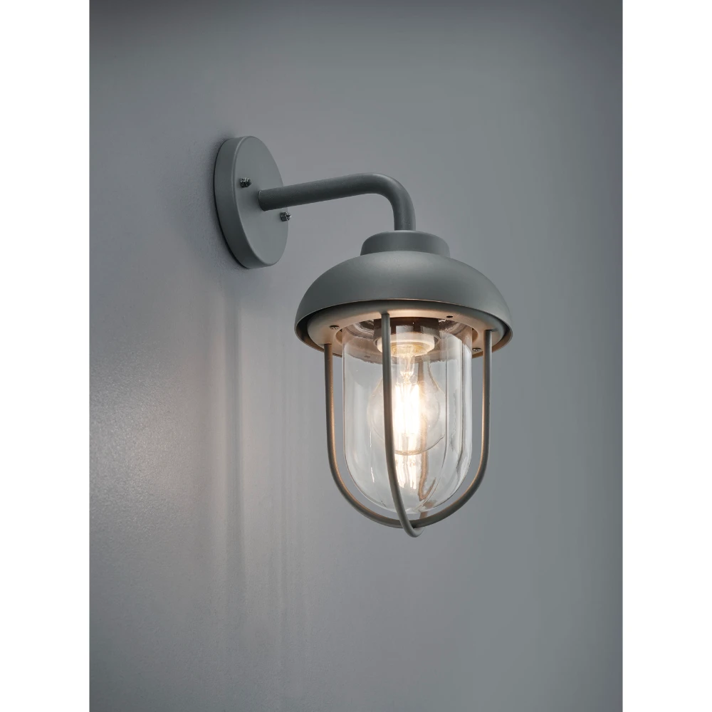 Vintage Anthracite Wall Light Ip44 | Washington Lighting and Interiors Vintage Anthracite Wall Light Ip44 | Washington Lighting and Interiors
