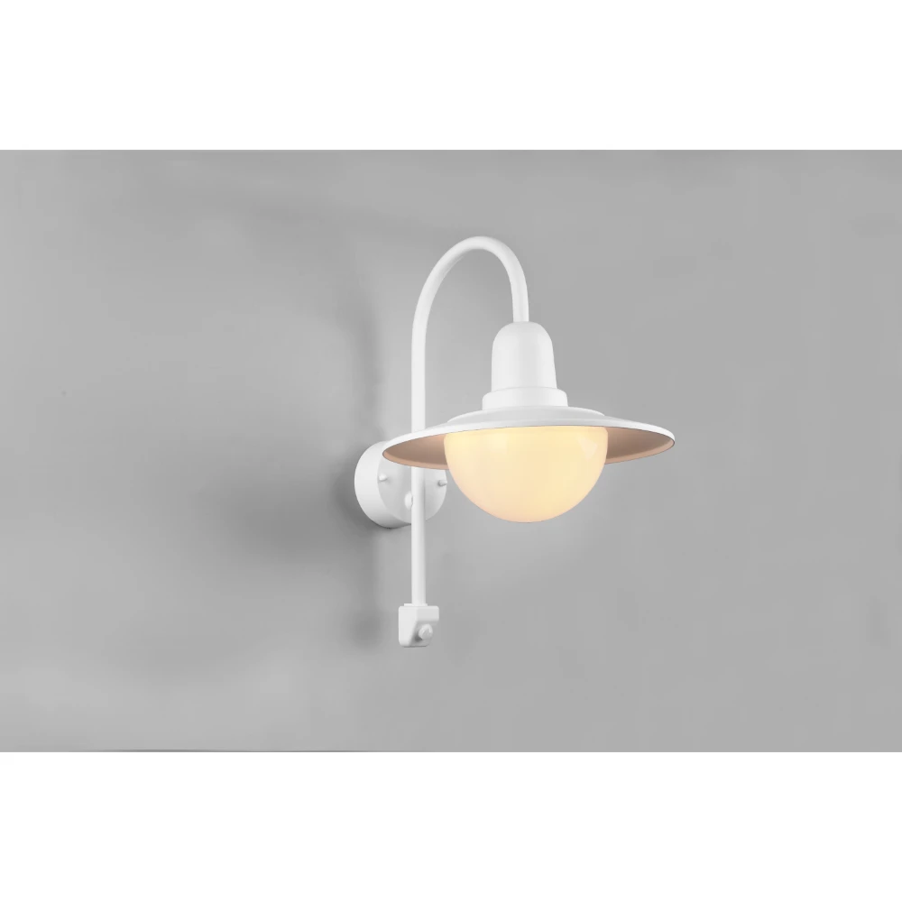 Modern White Matt Wall Light Ip44 | Washington Lighting and Interiors Modern White Matt Wall Light Ip44 | Washington Lighting and Interiors