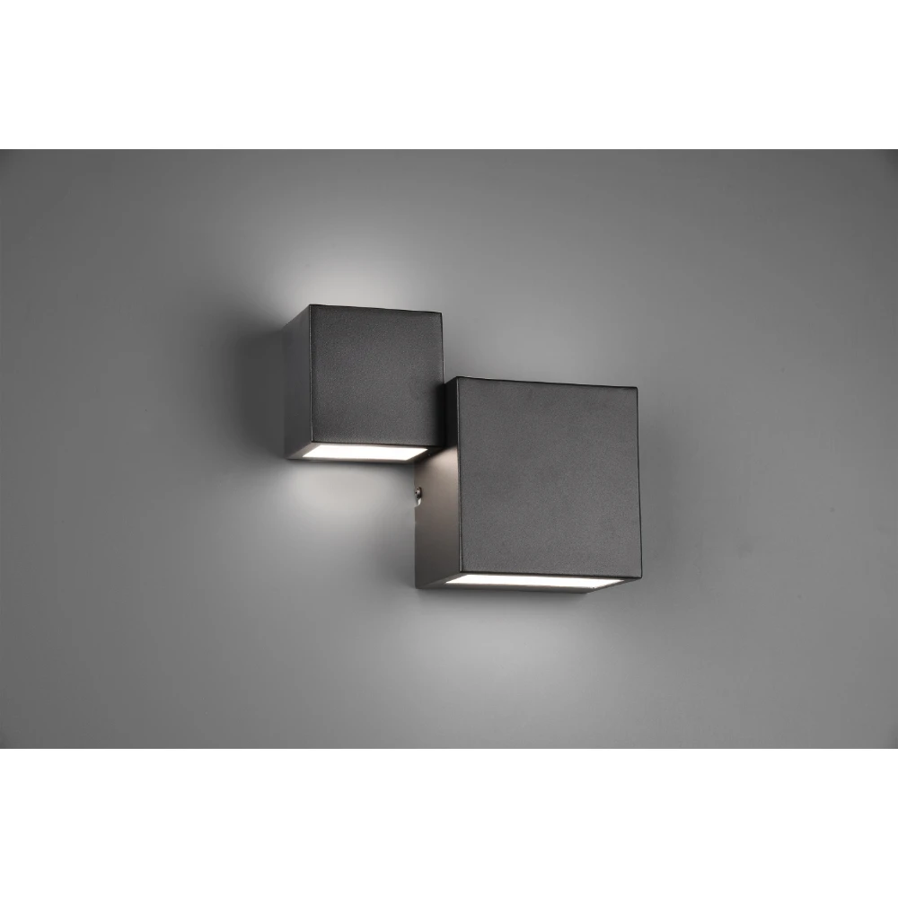 Modern Black Matt Wall Light Led 3000k | Washington Lighting and Interiors Modern Black Matt Wall Light Led 3000k | Washington Lighting and Interiors