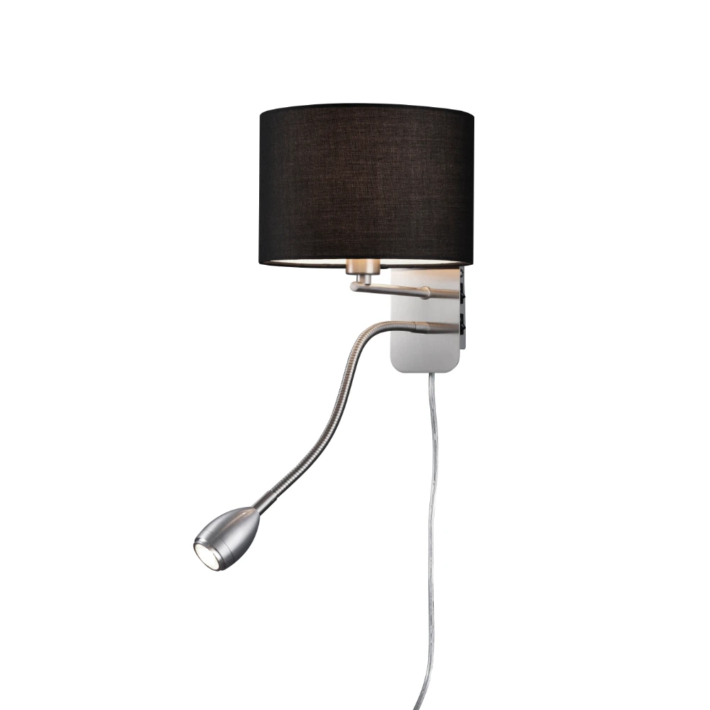 Young Living Nickel Matt Wall Light | Washington Lighting and Interiors Young Living Nickel Matt Wall Light | Washington Lighting and Interiors