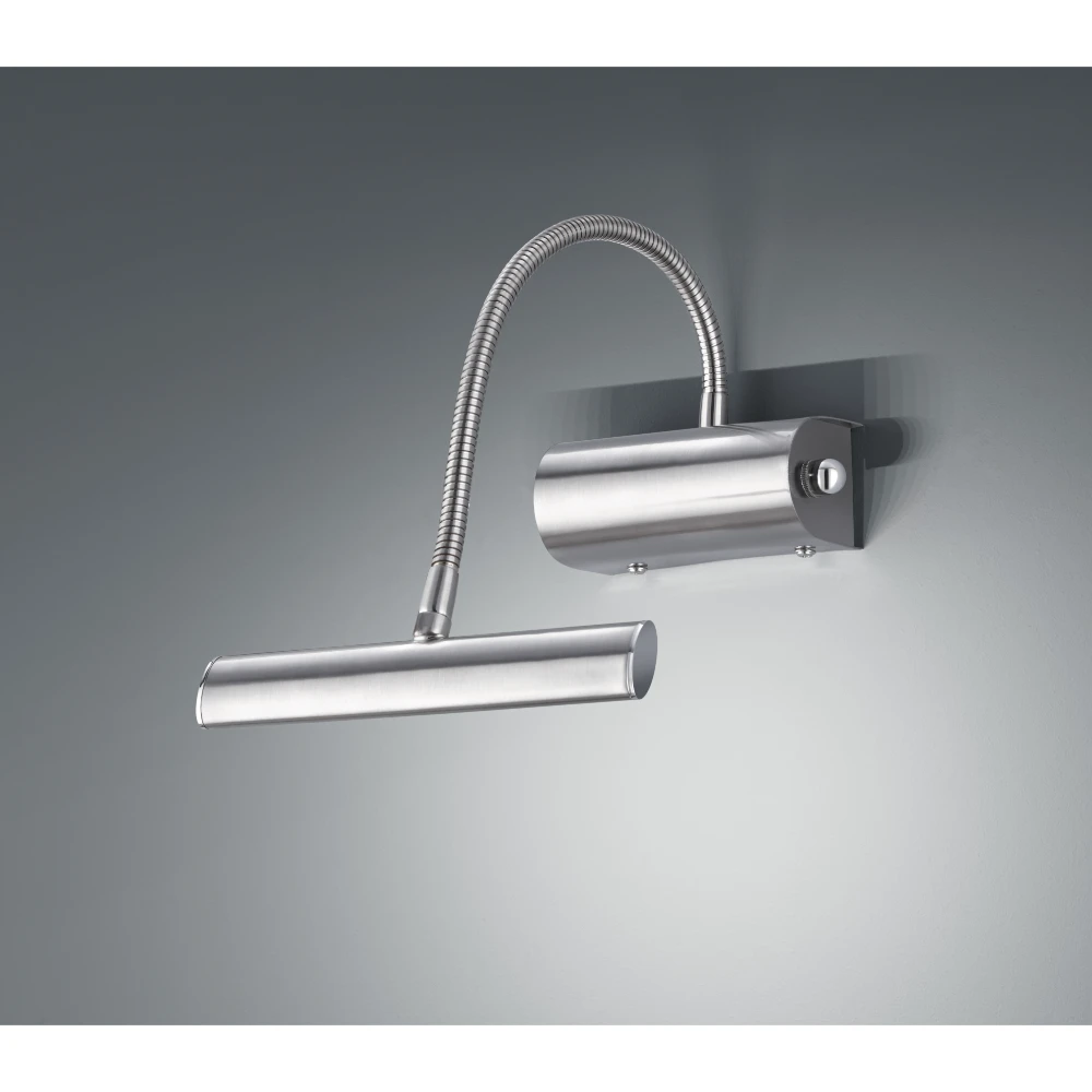 Modern Nickel Matt Wall Light Led 3000k | Washington Lighting and Interiors Modern Nickel Matt Wall Light Led 3000k | Washington Lighting and Interiors