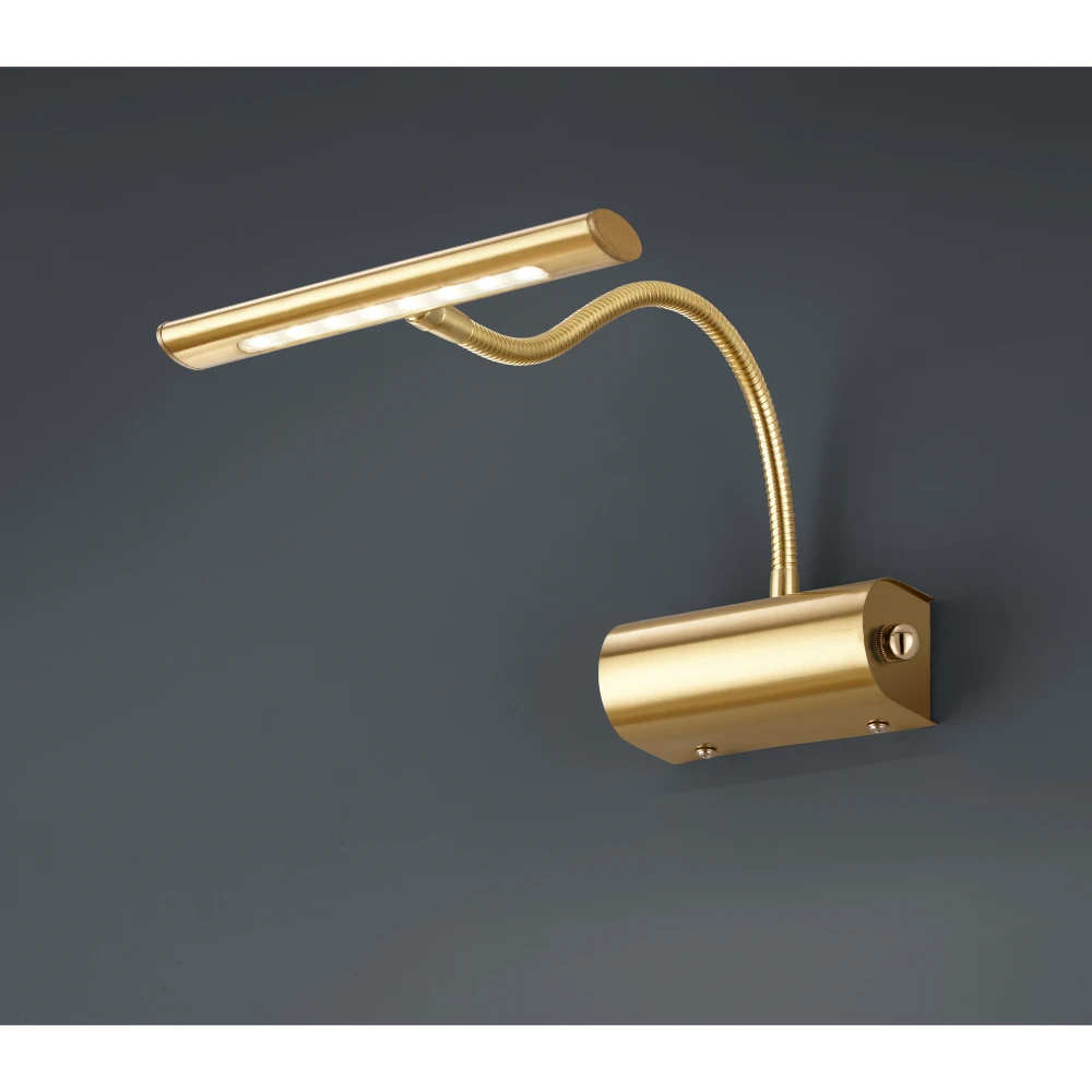 Modern Brass Matt Wall Light | Washington Lighting and Interiors Modern Brass Matt Wall Light | Washington Lighting and Interiors