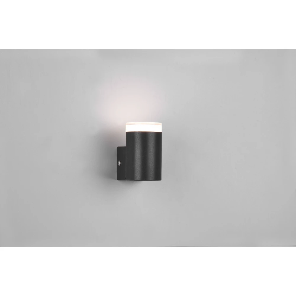 Modern Black Matt Wall Light Led 3000k | Washington Lighting and Interiors Modern Black Matt Wall Light Led 3000k | Washington Lighting and Interiors