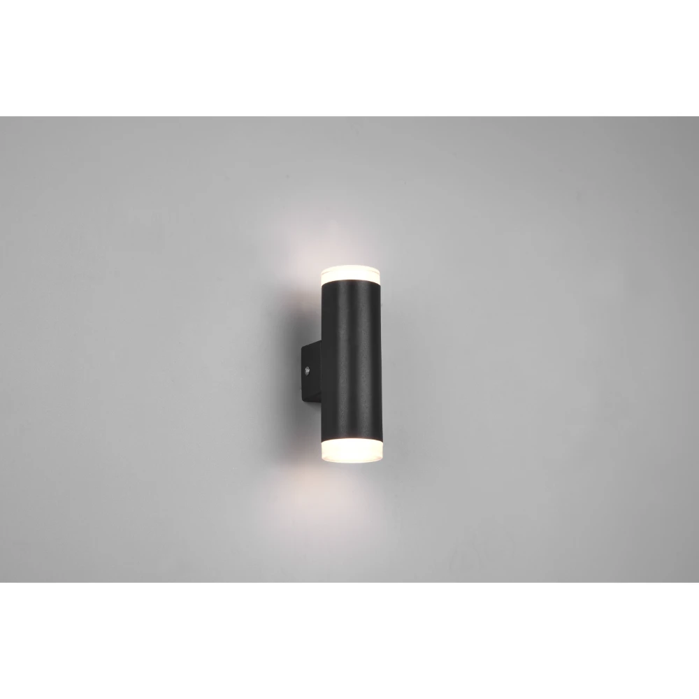 Modern Black Matt Wall Light Ip44 Led 3000k | Washington Lighting and Interiors Modern Black Matt Wall Light Ip44 Led 3000k | Washington Lighting and Interiors