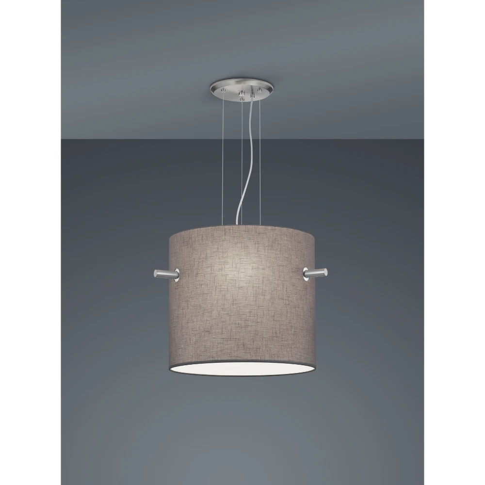Modern Nickel Matt Pendant | Washington Lighting and Interiors Modern Nickel Matt Pendant | Washington Lighting and Interiors