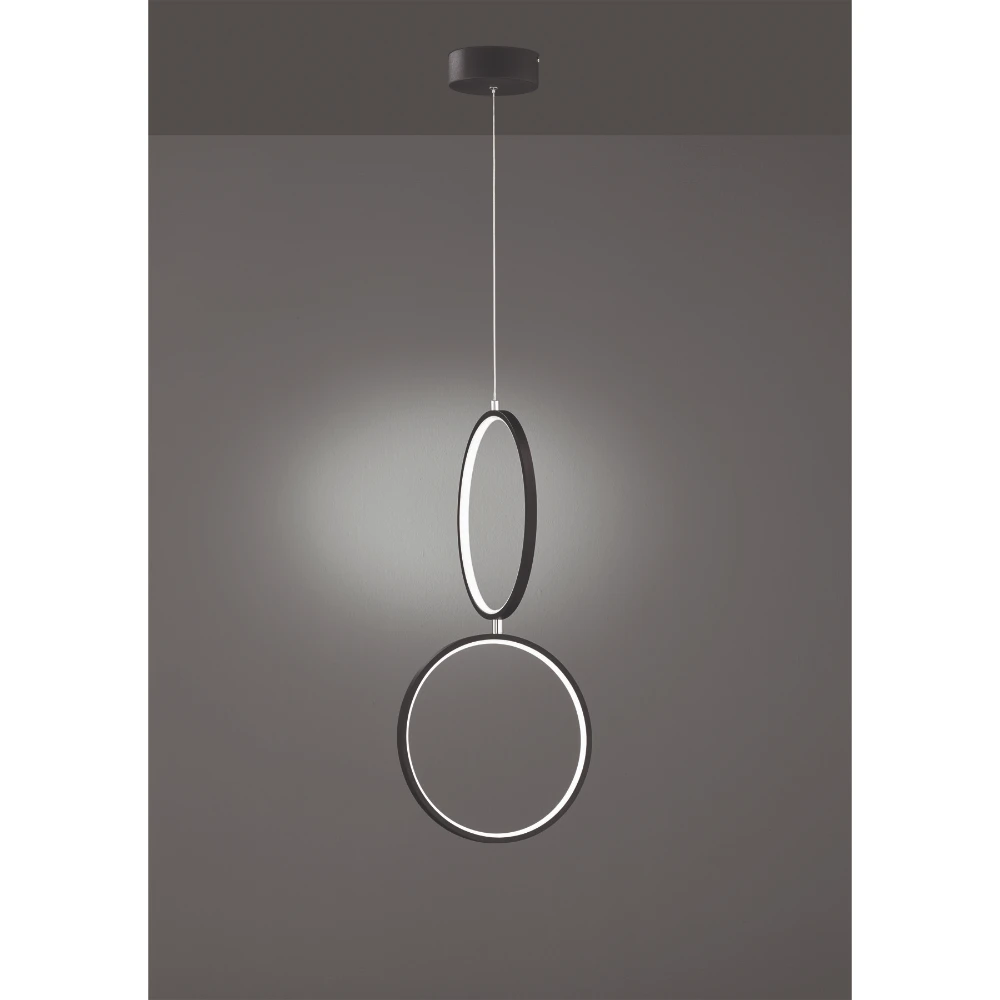 Modern Black Matt Pendant Led 3000k | Washington Lighting and Interiors Modern Black Matt Pendant Led 3000k | Washington Lighting and Interiors