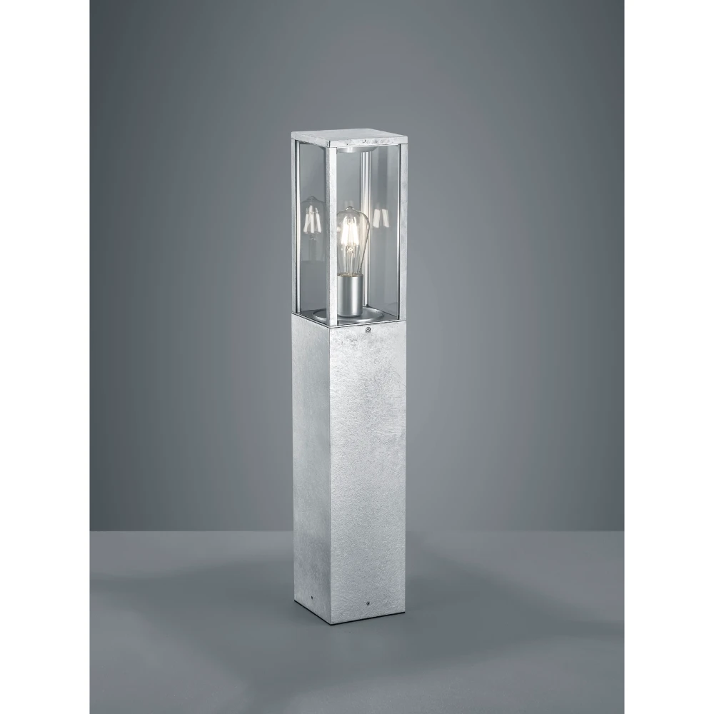 Modern Zinc-colored Floor Lamp Ip44 | Washington Lighting and Interiors Modern Zinc colored Floor Lamp Ip44 | Washington Lighting and Interiors