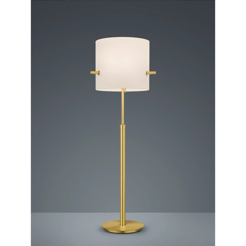Modern Brass Matt Floor Lamp | Washington Lighting and Interiors Modern Brass Matt Floor Lamp | Washington Lighting and Interiors