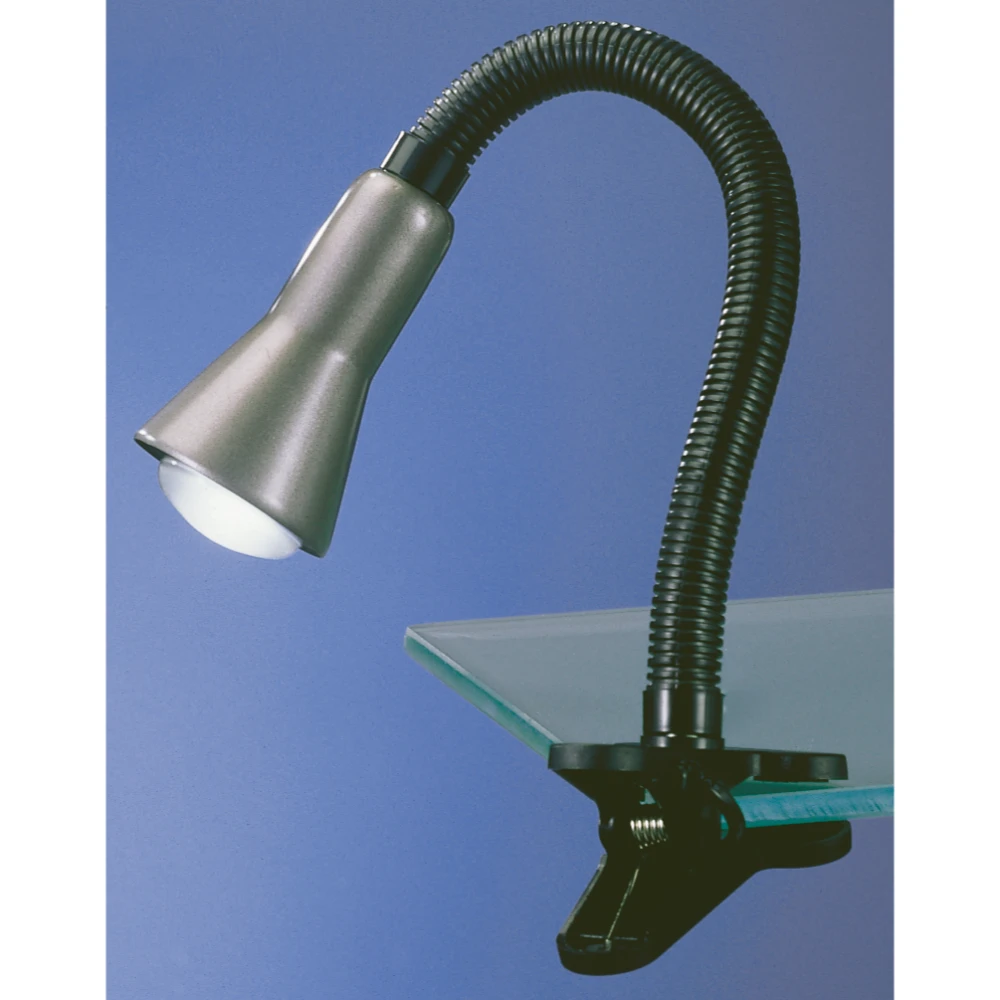 Classic Aluminium Colour Clamping Lamp | Washington Lighting and Interiors Classic Aluminium Colour Clamping Lamp | Washington Lighting and Interiors