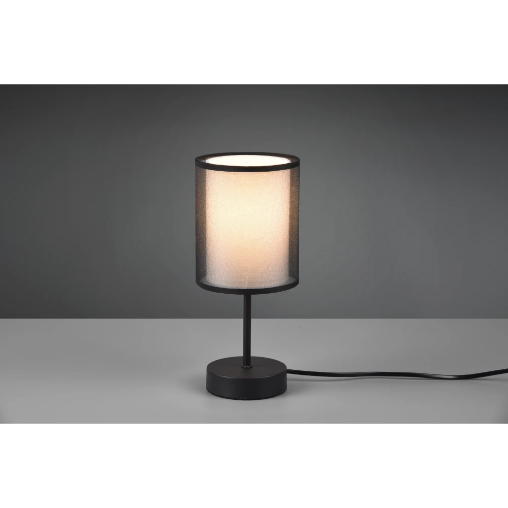 Modern Black Matt Table Lamp | Washington Lighting and Interiors Modern Black Matt Table Lamp | Washington Lighting and Interiors