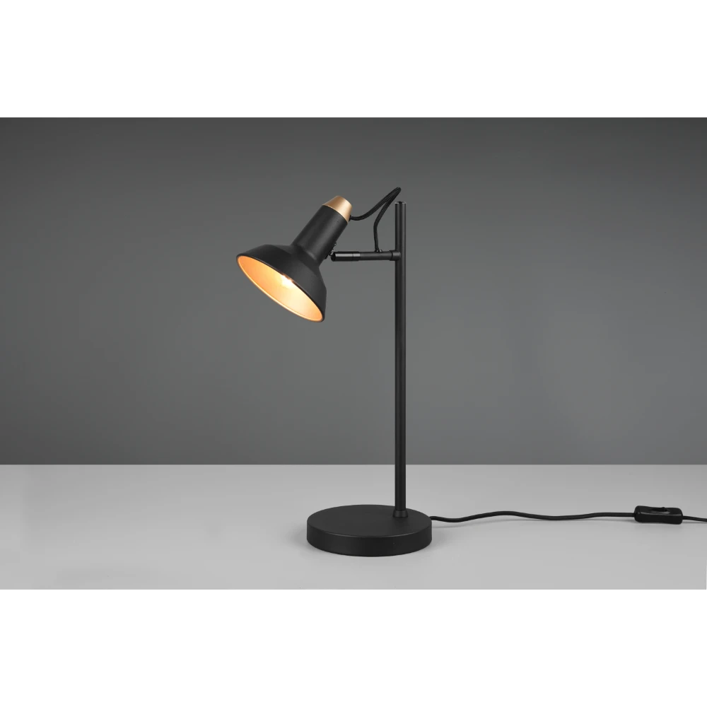 Modern Black Matt Table Lamp | Washington Lighting and Interiors Modern Black Matt Table Lamp | Washington Lighting and Interiors