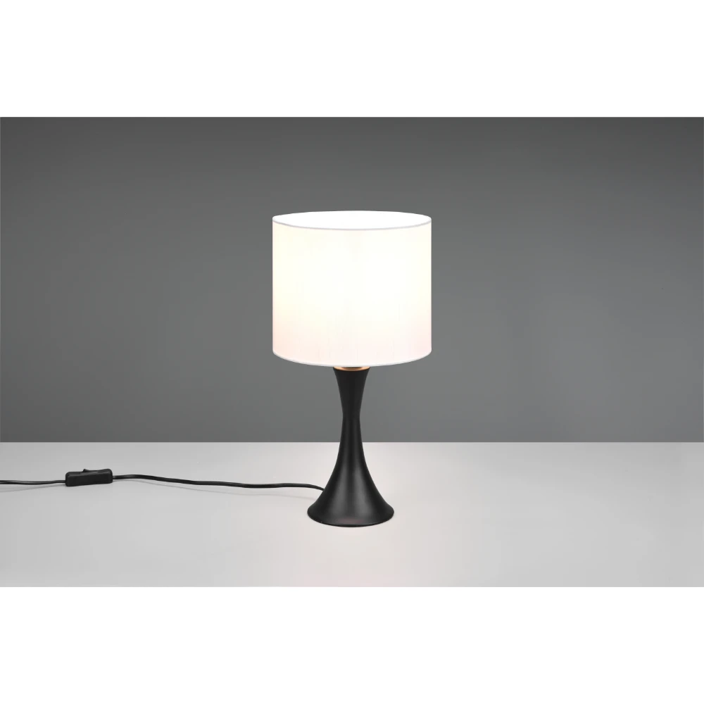 Modern Black Matt Table Lamp | Washington Lighting and Interiors Modern Black Matt Table Lamp | Washington Lighting and Interiors