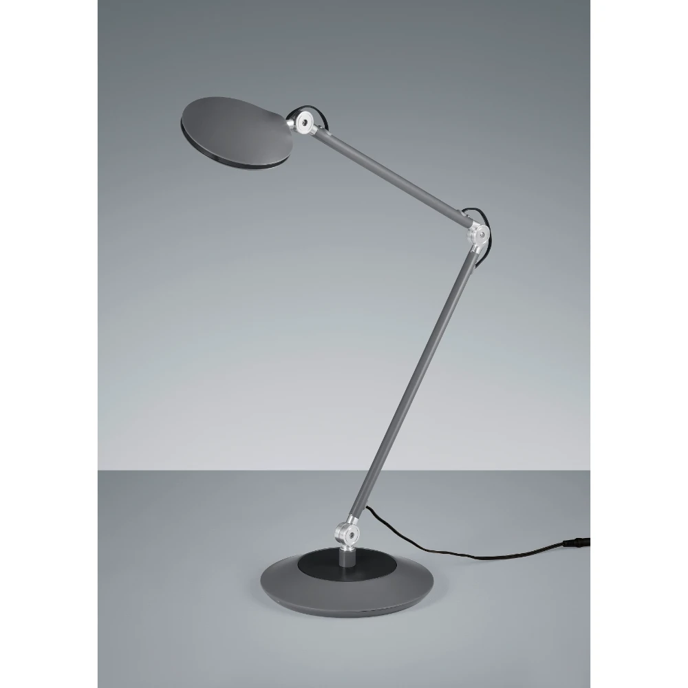 Modern Anthracite Table Lamp Led 3000k | Washington Lighting and Interiors Modern Anthracite Table Lamp Led 3000k | Washington Lighting and Interiors