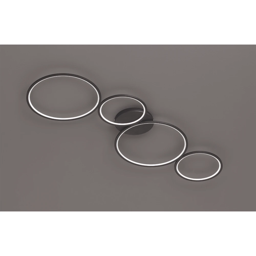 Modern Black Matt Ceiling Light Led 3000k | Washington Lighting and Interiors Modern Black Matt Ceiling Light Led 3000k | Washington Lighting and Interiors