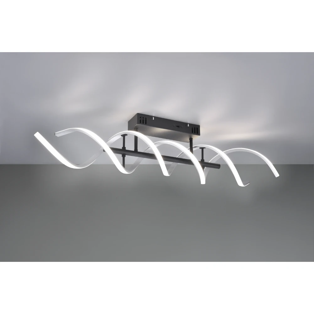 Modern Brushed Aluminium Ceiling Light Led 2300+3000+4000k | Washington Lighting and Interiors Modern Brushed Aluminium Ceiling Light Led 2300+3000+4000k | Washington Lighting and Interiors