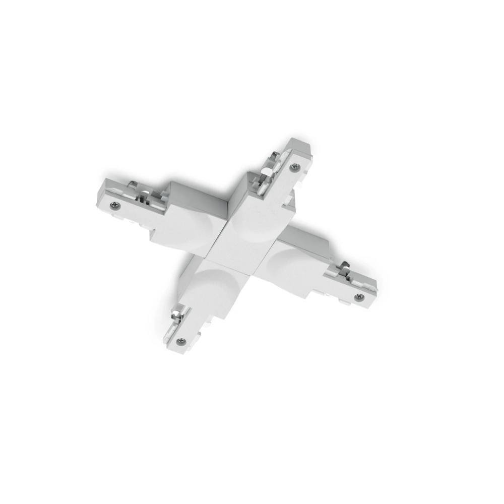 Modern White Matt Connector | Washington Lighting and Interiors Modern White Matt Connector | Washington Lighting and Interiors