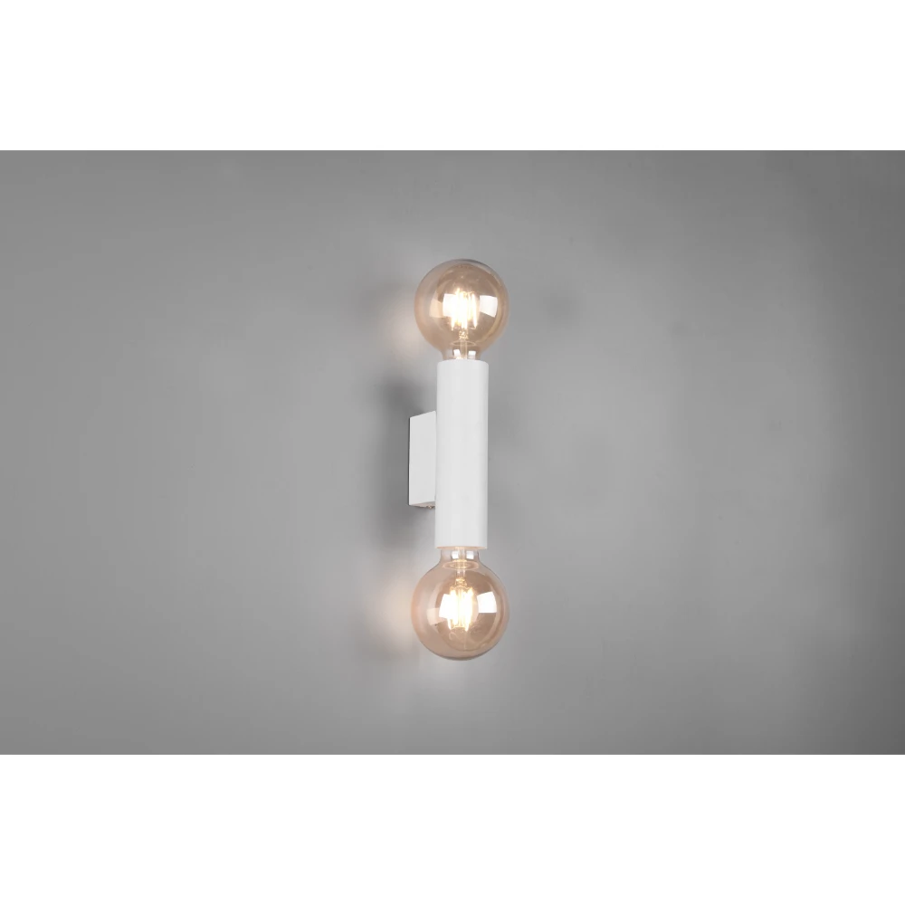 Modern White Matt Wall Light | Washington Lighting and Interiors Modern White Matt Wall Light | Washington Lighting and Interiors