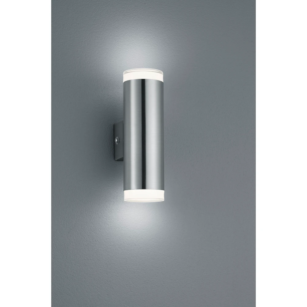 Modern Nickel Matt Wall Light Led 3000k | Washington Lighting and Interiors Modern Nickel Matt Wall Light Led 3000k | Washington Lighting and Interiors