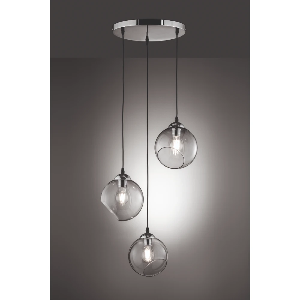Modern Chrome Pendant | Washington Lighting and Interiors Modern Chrome Pendant | Washington Lighting and Interiors
