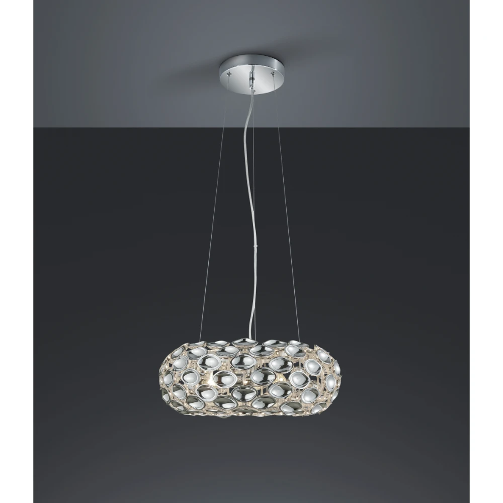 Modern Chrome Pendant | Washington Lighting and Interiors Modern Chrome Pendant | Washington Lighting and Interiors