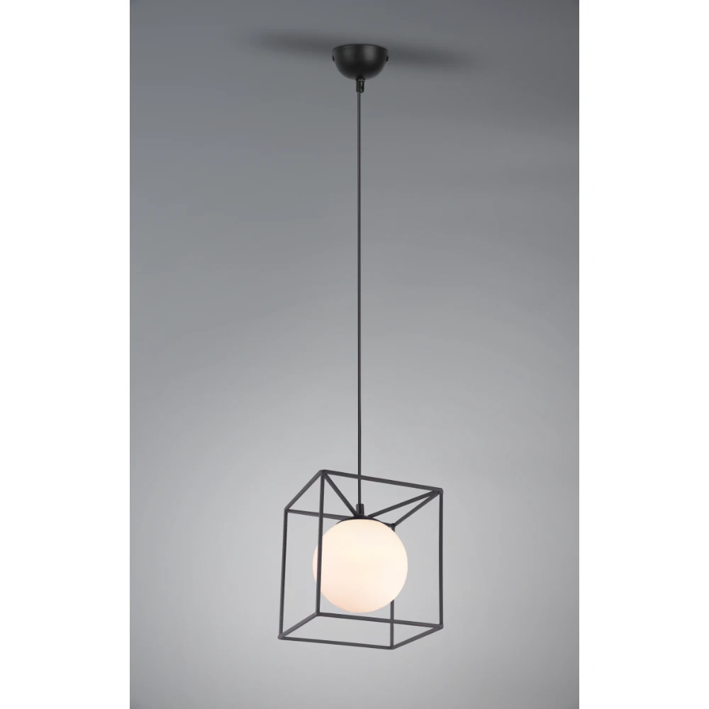 Modern Black Matt Pendant | Washington Lighting and Interiors Modern Black Matt Pendant | Washington Lighting and Interiors