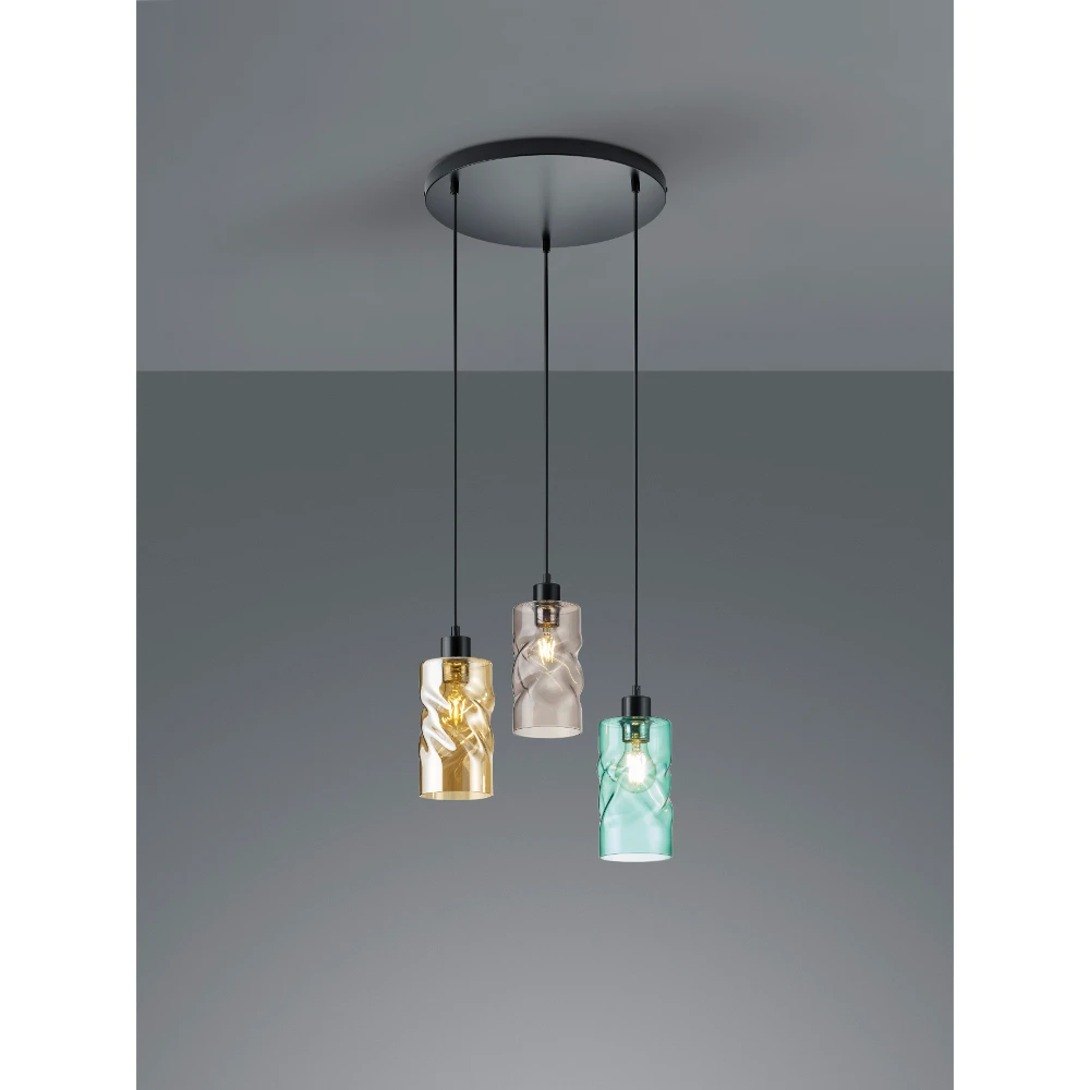 Modern Black Matt Pendant | Washington Lighting and Interiors Modern Black Matt Pendant | Washington Lighting and Interiors