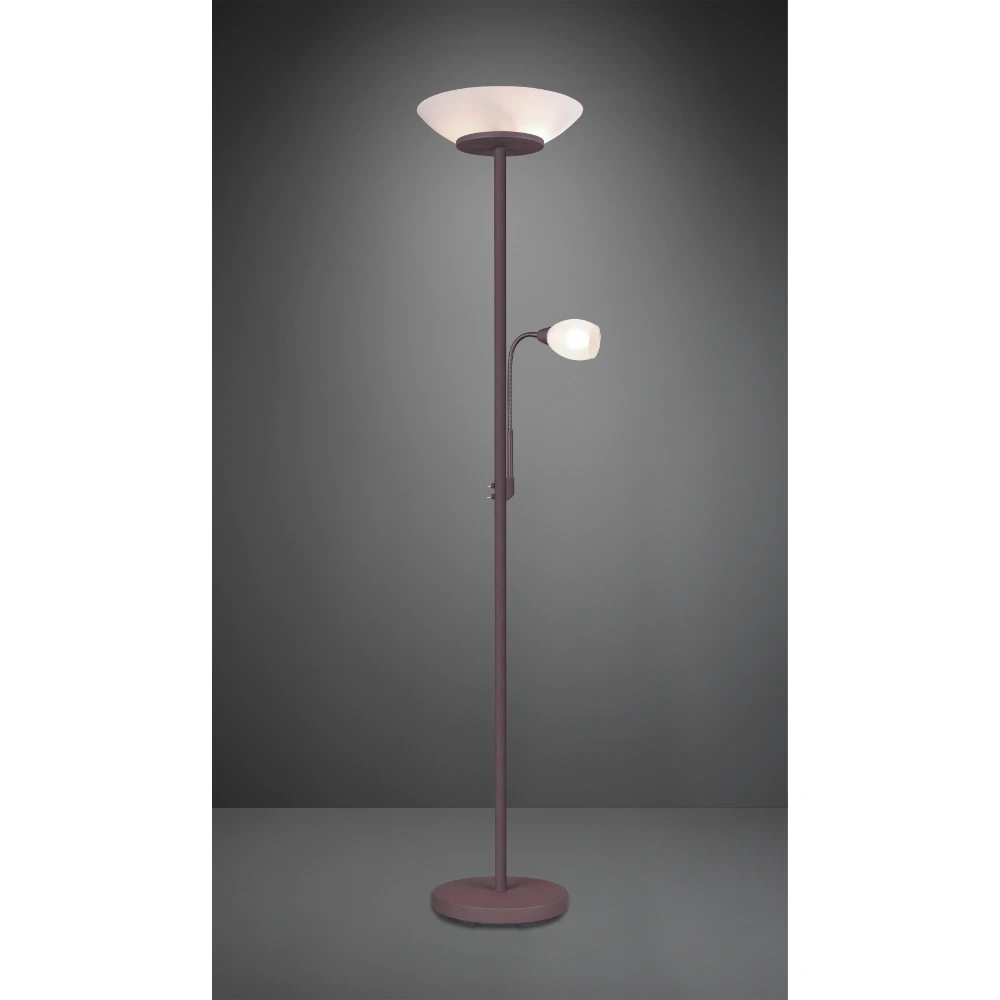 Modern Rusty Floor Lamp | Washington Lighting and Interiors Modern Rusty Floor Lamp | Washington Lighting and Interiors