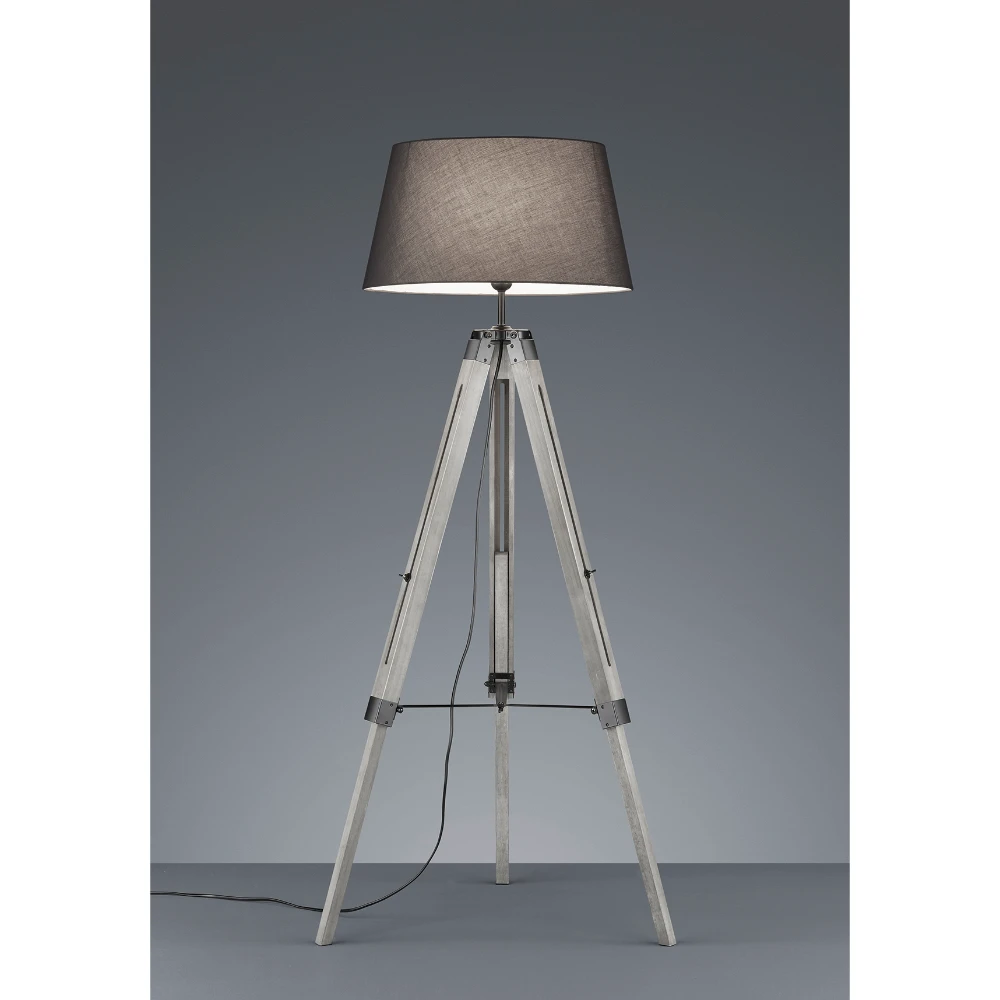 Modern Grey Floor Lamp | Washington Lighting and Interiors Modern Grey Floor Lamp | Washington Lighting and Interiors