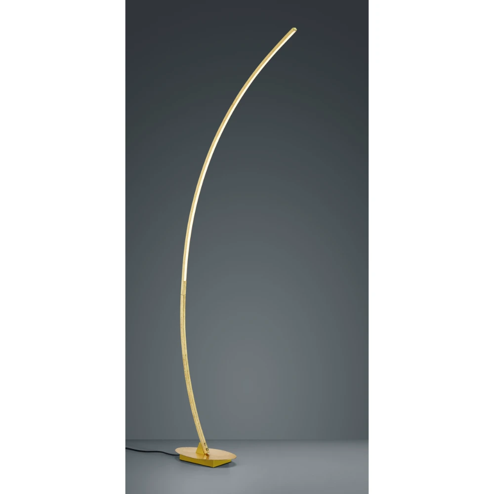 Modern Gold Floor Lamp Led 3000k | Washington Lighting and Interiors Modern Gold Floor Lamp Led 3000k | Washington Lighting and Interiors