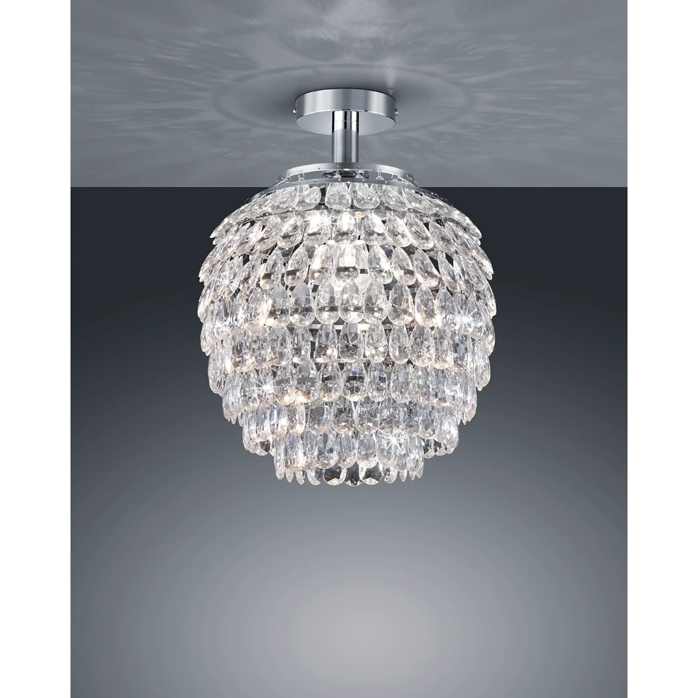 Modern Chrome Ceiling Light | Washington Lighting and Interiors Modern Chrome Ceiling Light | Washington Lighting and Interiors