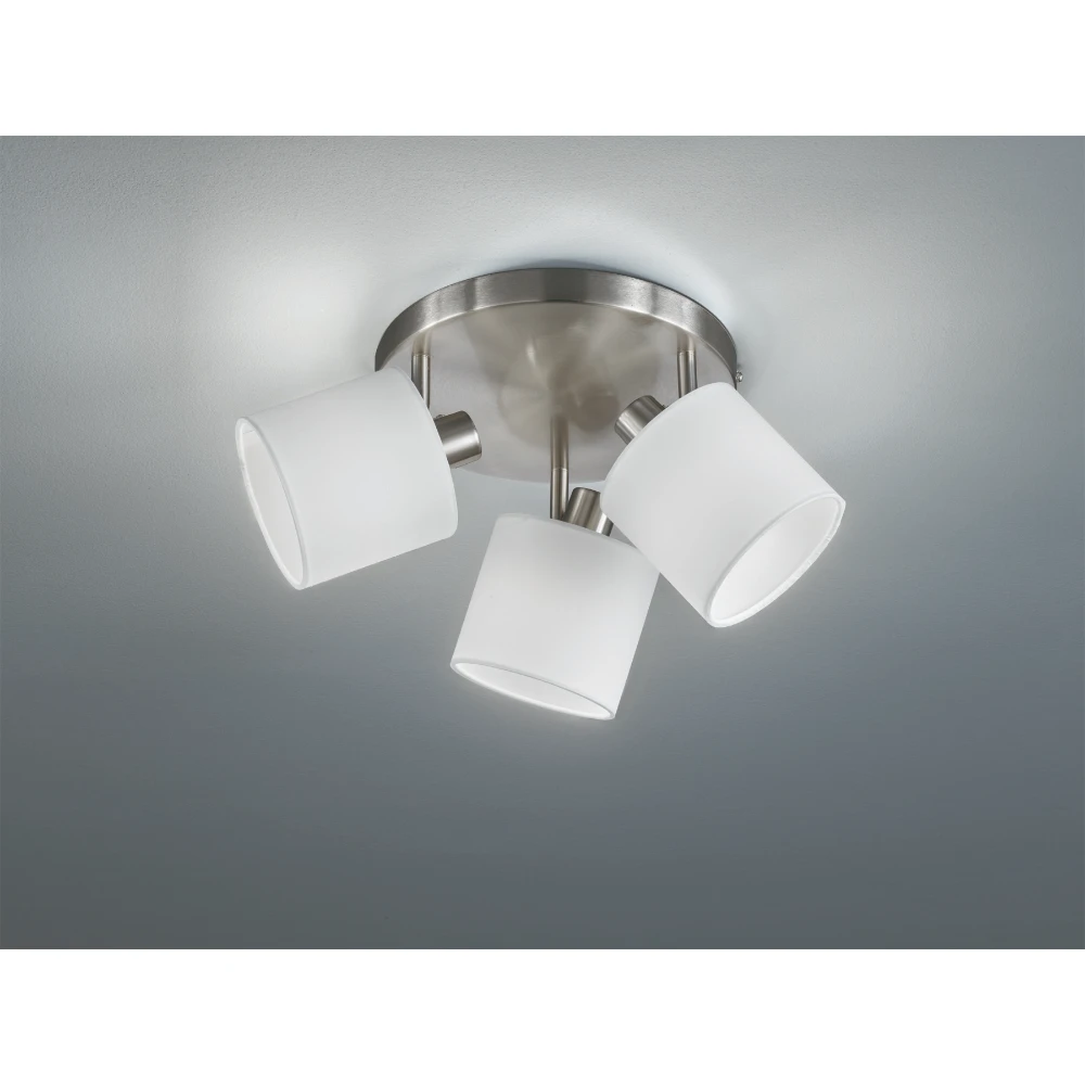 Modern Nickel Matt Spot | Washington Lighting and Interiors Modern Nickel Matt Spot | Washington Lighting and Interiors