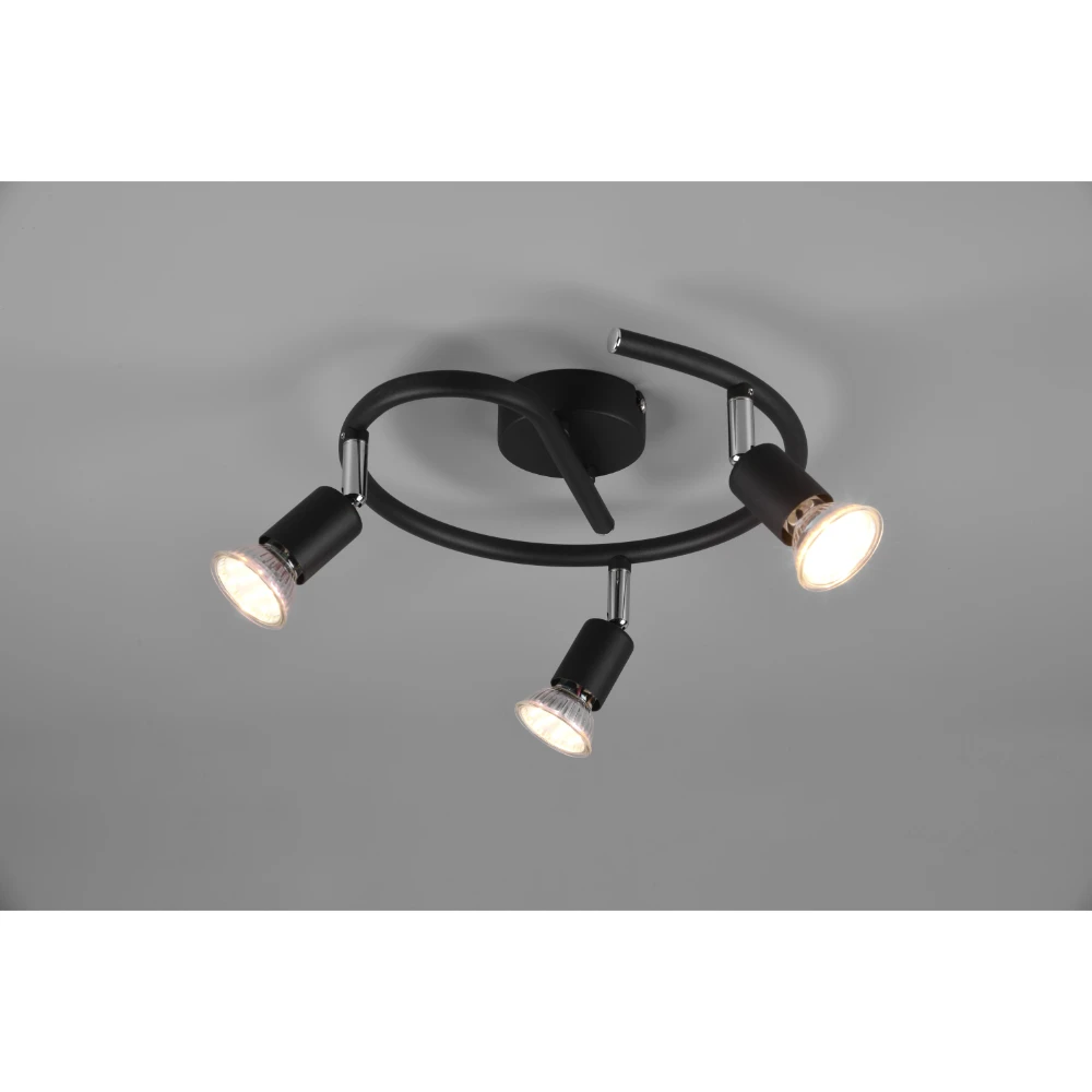 Modern Black Matt Spot | Washington Lighting and Interiors Modern Black Matt Spot | Washington Lighting and Interiors