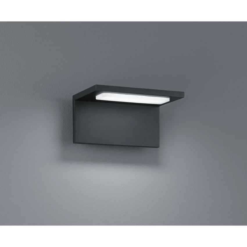 Modern Anthracite Wall Light Led 3000k | Washington Lighting and Interiors Modern Anthracite Wall Light Led 3000k | Washington Lighting and Interiors