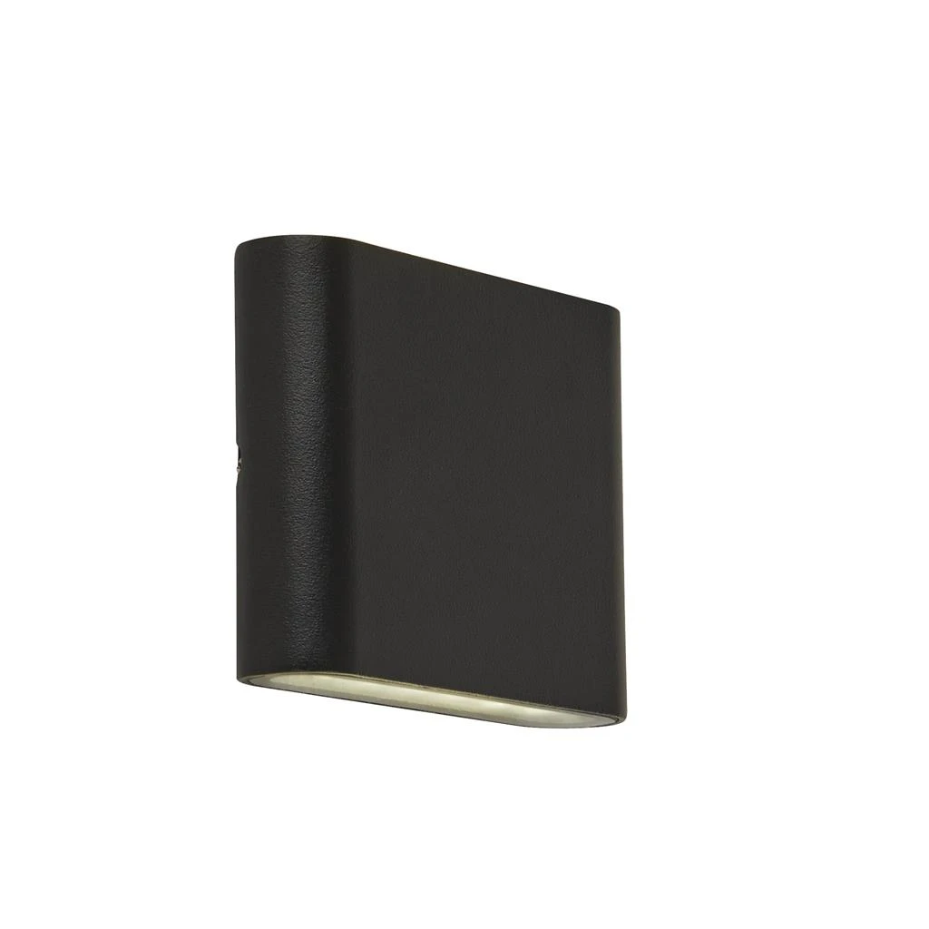 Led Updown Light Wall Bracket - Black - Clear Diffuser | Washington Lighting and Interiors Led Updown Light Wall Bracket Black Clear Diffuser | Washington Lighting and Interiors