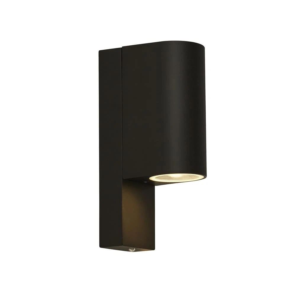 Outdoor Up Down Light with Dusk Till Dawn Sensor - Black | Washington Lighting and Interiors Outdoor Up Down Light with Dusk Till Dawn Sensor Black | Washington Lighting and Interiors