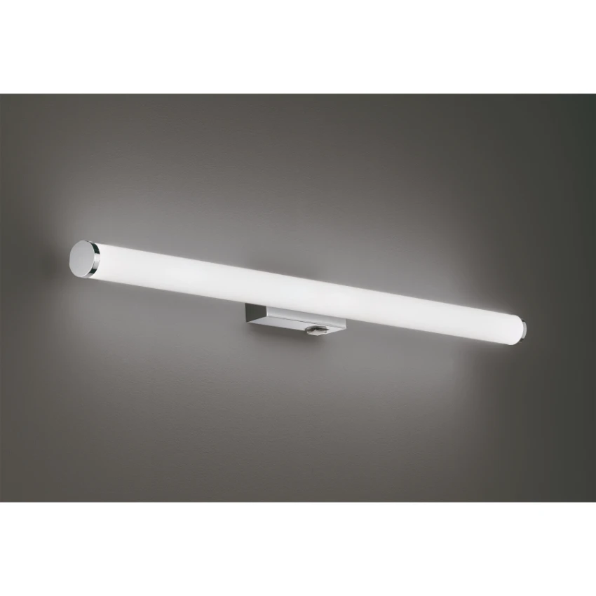 Modern Chrome Wall Light Ip44 Led 3000k | Washington Lighting and Interiors Modern Chrome Wall Light Ip44 Led 3000k | Washington Lighting and Interiors