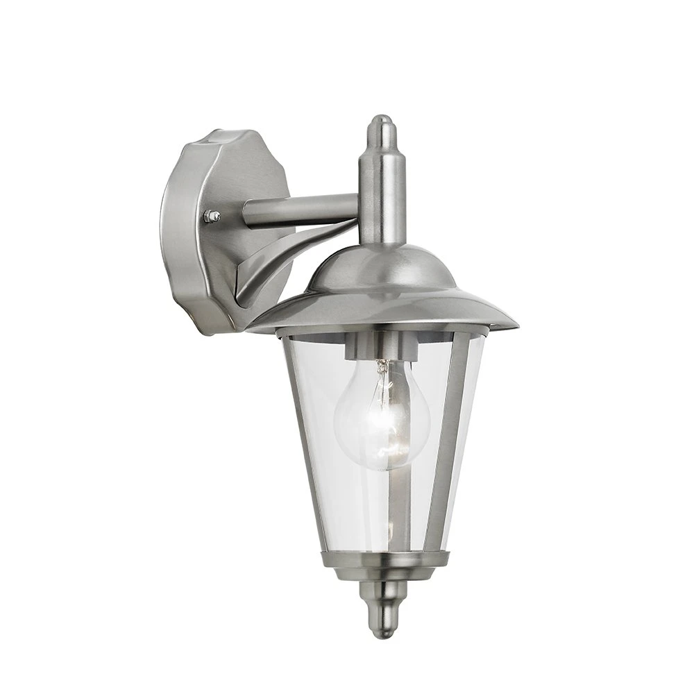 Modern Stainless Steel Outdoor Down Wall Lantern | Washington Lighting and Interiors Modern Stainless Steel Outdoor Down Wall Lantern | Washington Lighting and Interiors