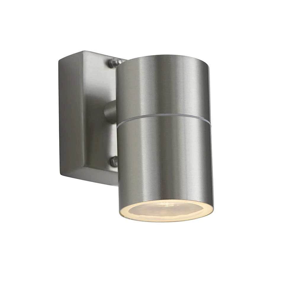 Single Stainless Steel Wall Light Ip44 | Washington Lighting and Interiors Single Stainless Steel Wall Light Ip44 | Washington Lighting and Interiors