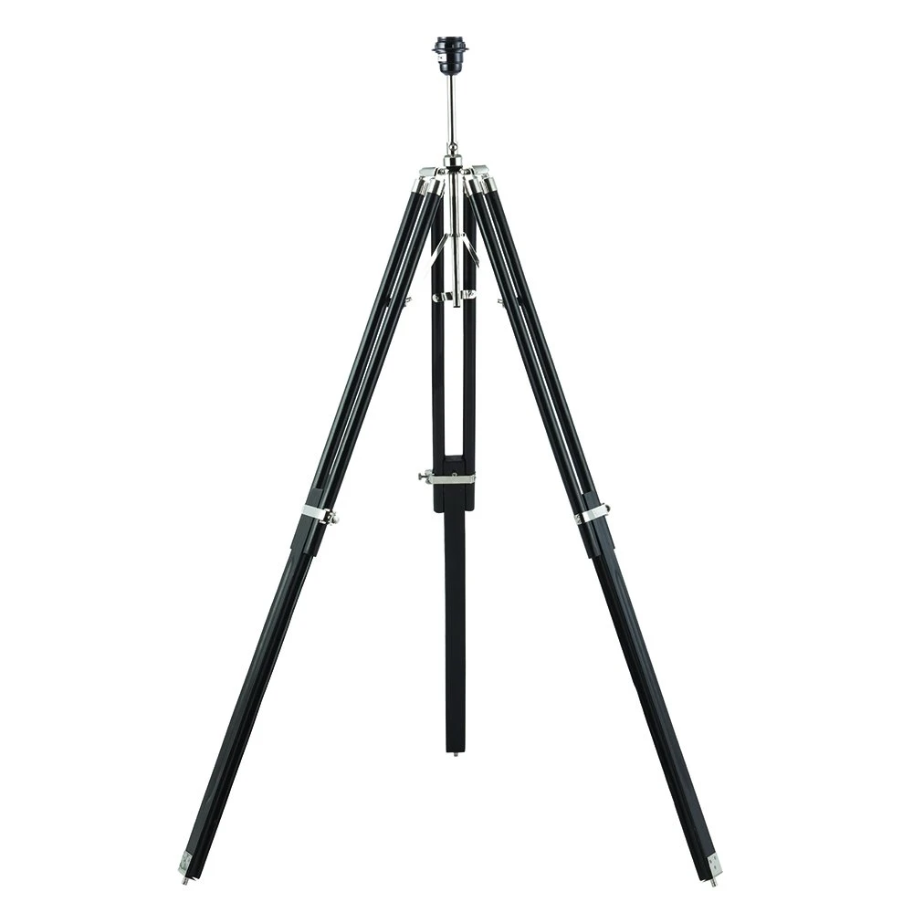 Black Wooden Tripod Floor Lamp Base Only | Washington Lighting and Interiors Black Wooden Tripod Floor Lamp Base Only | Washington Lighting and Interiors