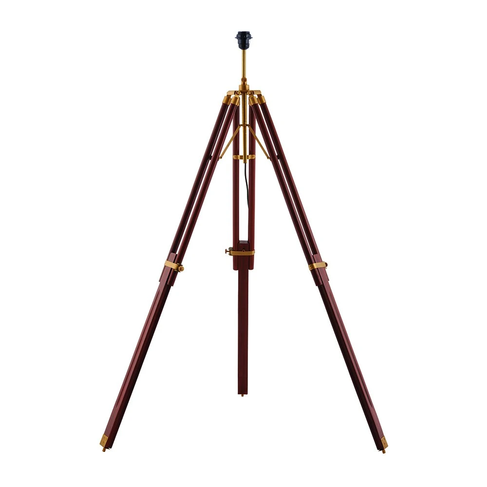 Dark Wooden Tripod Floor Lamp Base Only | Washington Lighting and Interiors Dark Wooden Tripod Floor Lamp Base Only | Washington Lighting and Interiors