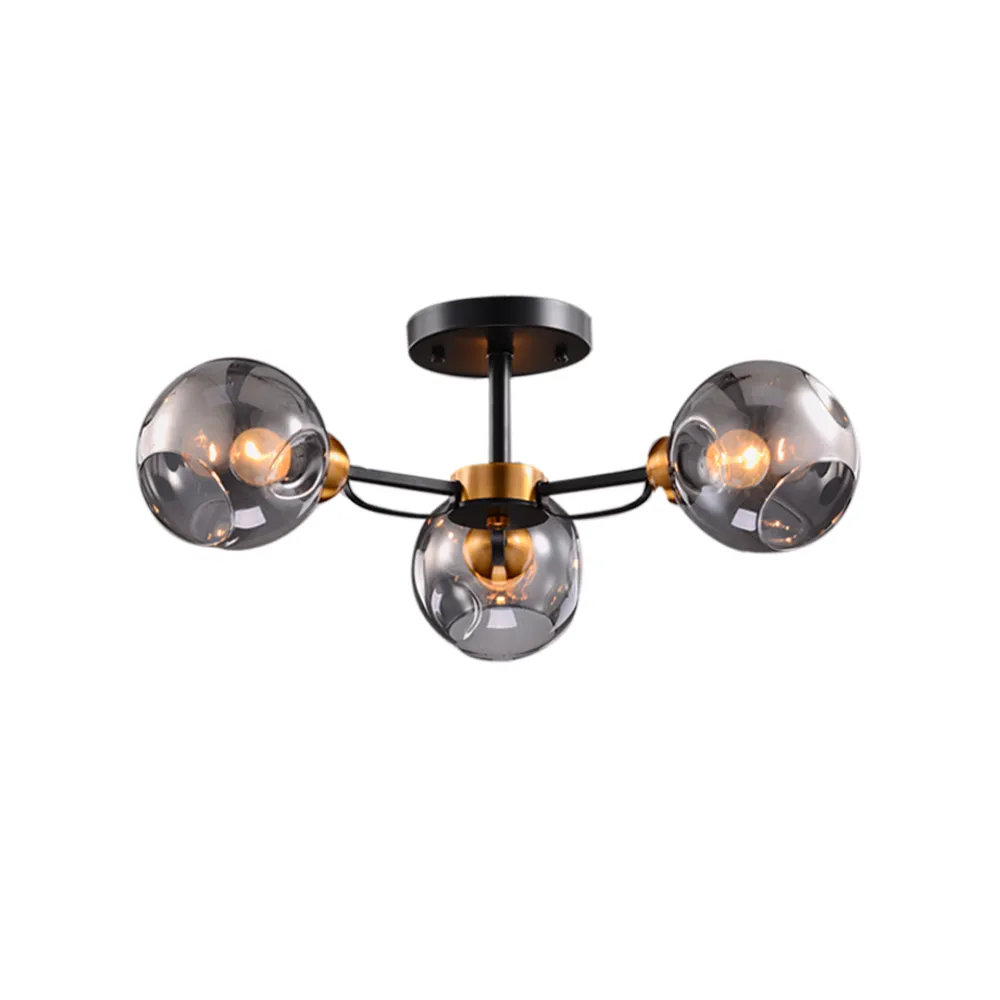 Derwent 3 Light Semi Flush | Washington Lighting and Interiors Derwent 3 Light Semi Flush | Washington Lighting and Interiors