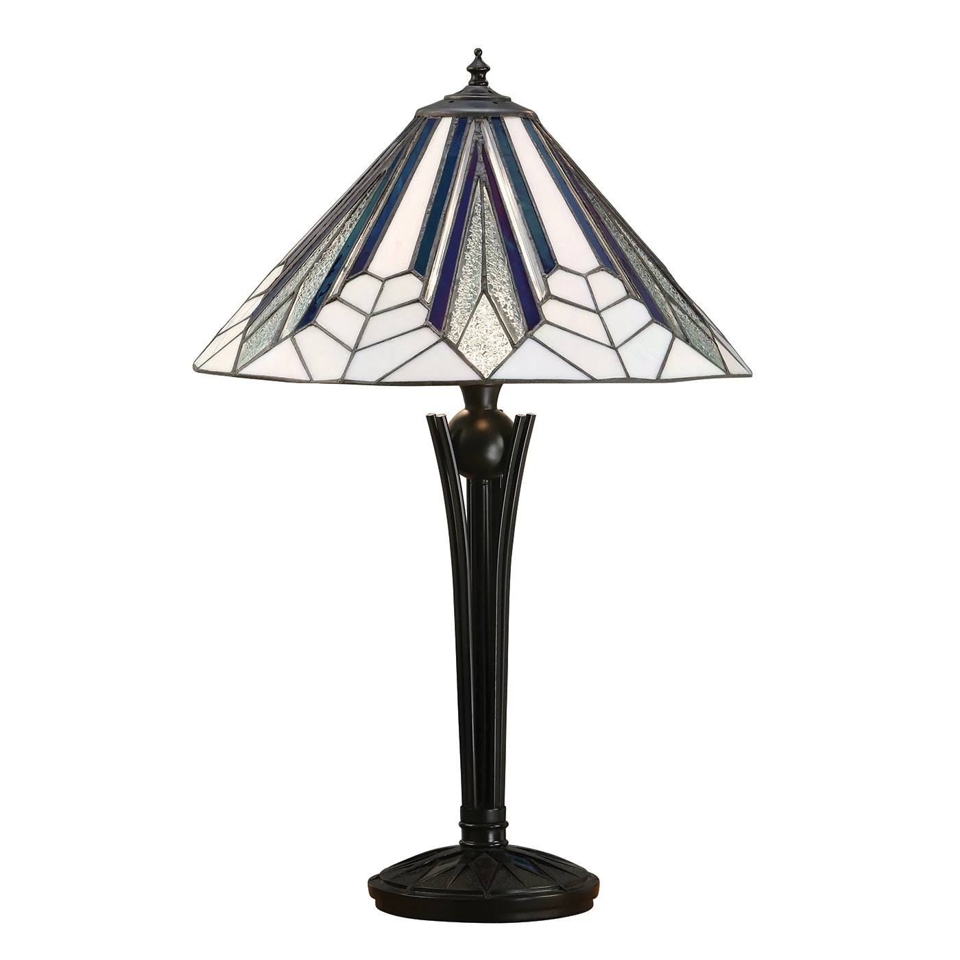 Tiffany Table Lamp in Art Deco Colours | Washington Lighting and Interiors Tiffany Table Lamp in Art Deco Colours | Washington Lighting and Interiors