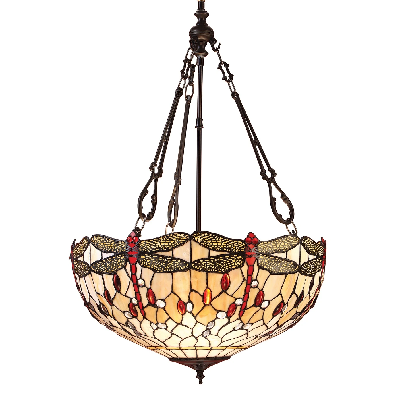 Beige Large Inverted 3lt Pendant 60w | Washington Lighting and Interiors Beige Large Inverted 3lt Pendant 60w | Washington Lighting and Interiors