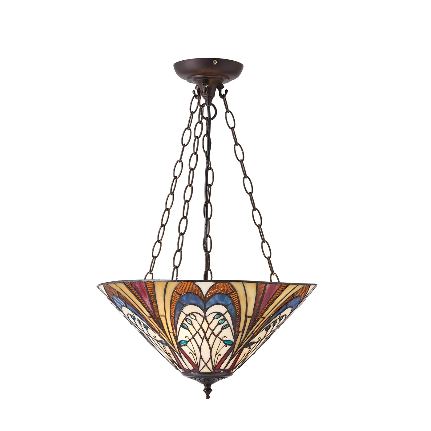 Medium Inverted 3lt Pendant 60w | Washington Lighting and Interiors Medium Inverted 3lt Pendant 60w | Washington Lighting and Interiors